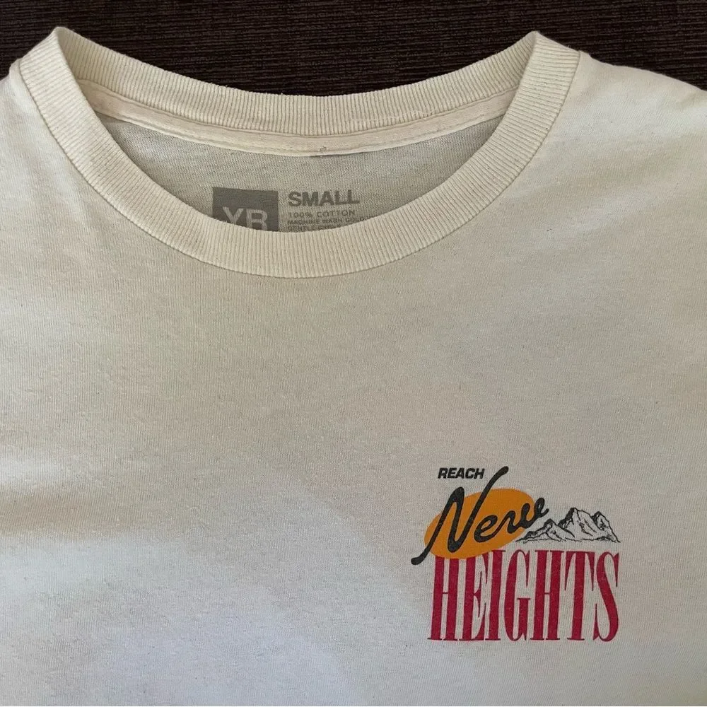 ⚡️ YR Reach New Heights Short Sleeve Tee Shirt ~ Size S ⚡️ - Picture 4 of 5